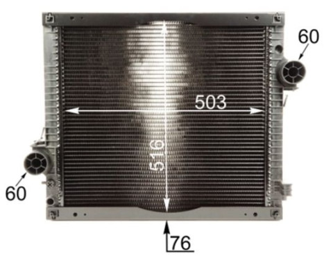 Radiator, engine cooling BEHR, Image 11