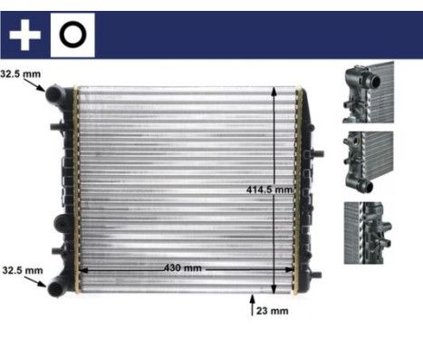 Radiator, engine cooling BEHR, Image 10