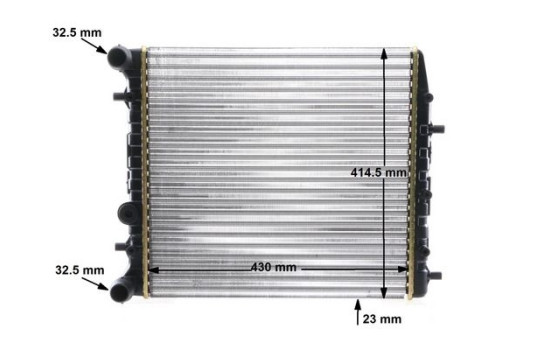 Radiator, engine cooling BEHR, Image 16