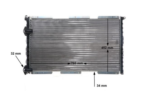 Radiator, engine cooling BEHR, Image 13