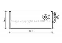 Radiator, engine cooling BW2422 Ava Quality Cooling