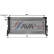 Radiator, engine cooling BW2588 Ava Quality Cooling, Thumbnail 2
