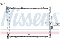 Radiator, engine cooling BWA2278 Ava Quality Cooling