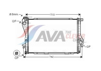 Radiator, engine cooling BWA2300 Ava Quality Cooling