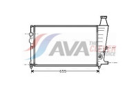 Radiator, engine cooling CN2011 Ava Quality Cooling