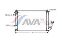 Radiator, engine cooling CNA2107 Ava Quality Cooling