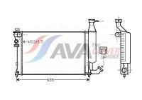 Radiator, engine cooling CNA2140 Ava Quality Cooling