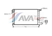 Radiator, engine cooling CNA2148 Ava Quality Cooling
