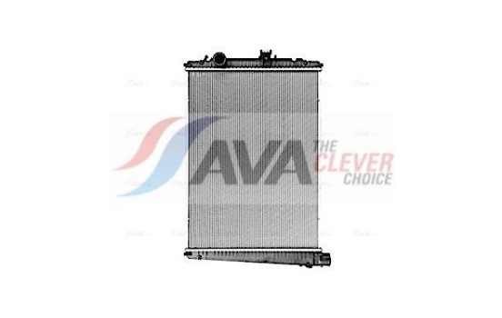 Radiator, engine cooling DF2030N Ava Quality Cooling, Image 3