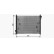 Radiator, engine cooling DN2470 Ava Quality Cooling