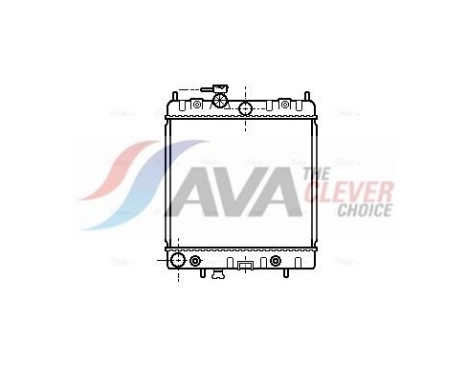 Radiator, engine cooling DNA2131 Ava Quality Cooling