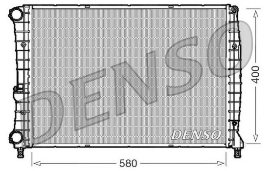 Radiator, engine cooling DRM01002 Denso