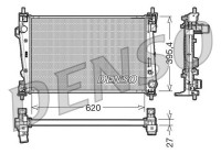 Radiator, engine cooling DRM01007 Denso