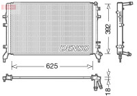 Radiator, engine cooling DRM02016 Denso