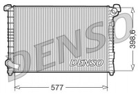 Radiator, engine cooling DRM05101 Denso