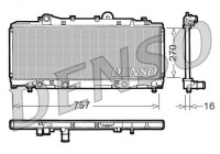 Radiator, engine cooling DRM13001 Denso