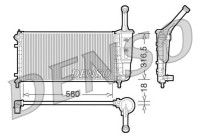 Radiator, engine cooling DRM13011 Denso