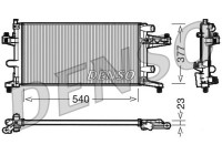 Radiator, engine cooling DRM20040 Denso