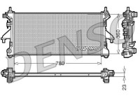 Radiator, engine cooling DRM21100 Denso