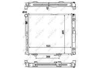 Radiator, engine cooling EASY FIT