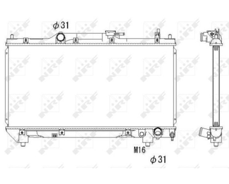 Radiator, engine cooling EASY FIT, Image 6