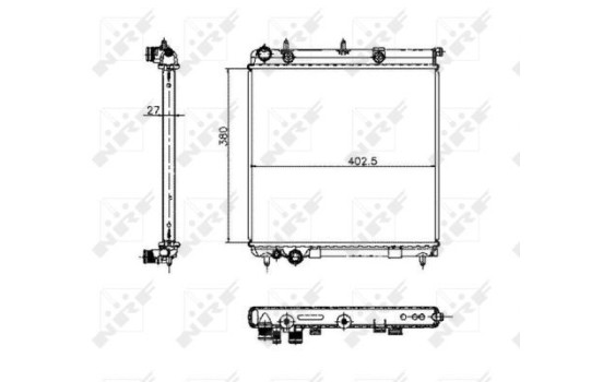 Radiator, engine cooling EASY FIT, Image 6