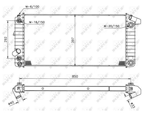 Radiator, engine cooling EASY FIT, Image 5