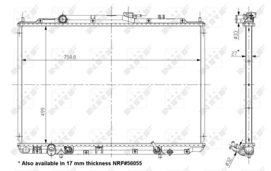 Radiator, engine cooling EASY FIT, Image 5