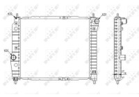Radiator, engine cooling EASY FIT