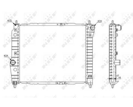 Radiator, engine cooling EASY FIT, Image 5