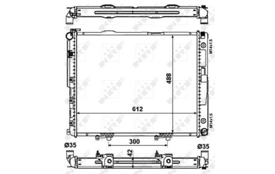 Radiator, engine cooling EASY FIT, Image 5