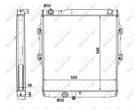 Radiator, engine cooling EASY FIT, Image 5