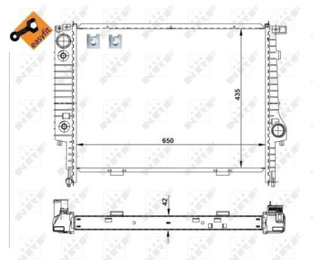 Radiator, engine cooling EASY FIT, Image 6