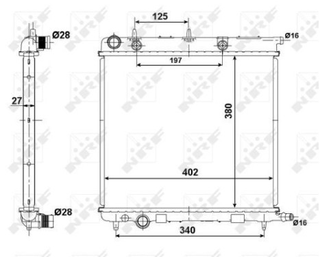 Radiator, engine cooling EASY FIT, Image 5