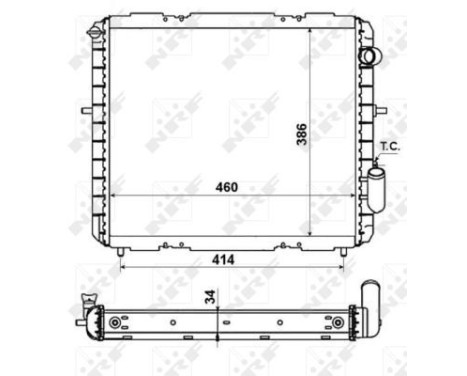 Radiator, engine cooling EASY FIT, Image 6
