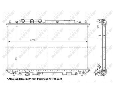 Radiator, engine cooling EASY FIT, Image 5