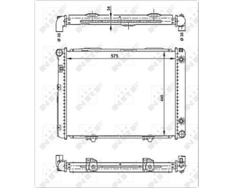 Radiator, engine cooling EASY FIT, Image 6