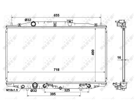 Radiator, engine cooling EASY FIT, Image 5