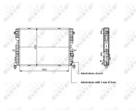 Radiator, engine cooling EASY FIT, Image 5