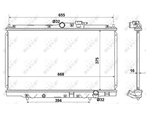 Radiator, engine cooling EASY FIT, Image 4
