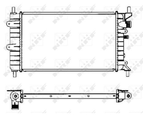 Radiator, engine cooling EASY FIT, Image 5