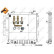Radiator, engine cooling EASY FIT, Thumbnail 2