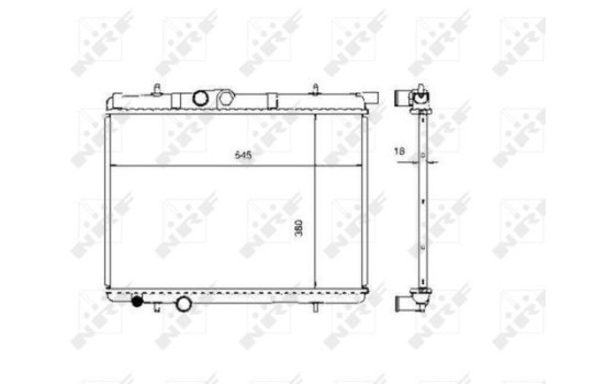 Radiator, engine cooling EASY FIT, Image 4