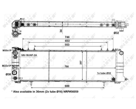 Radiator, engine cooling EASY FIT, Image 5