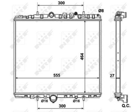 Radiator, engine cooling EASY FIT, Image 5