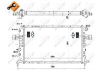 Radiator, engine cooling EASY FIT