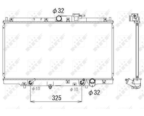 Radiator, engine cooling EASY FIT, Image 5