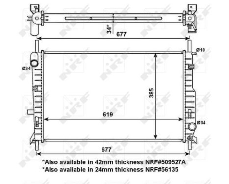 Radiator, engine cooling EASY FIT, Image 4