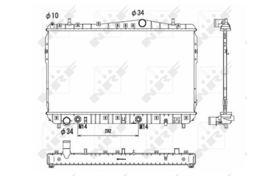 Radiator, engine cooling EASY FIT, Image 6