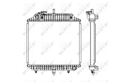 Radiator, engine cooling EASY FIT, Image 6